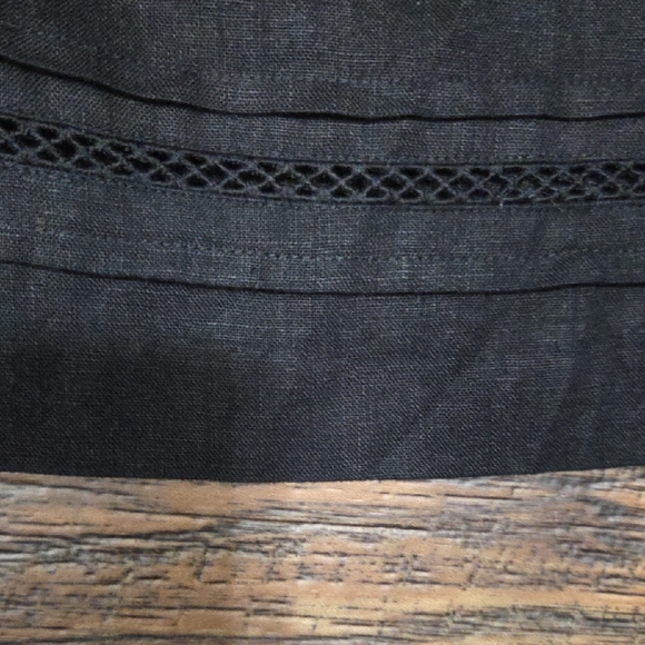 Sag Harbor Black Button-Up Jumpsuit - Picture 3 of 7